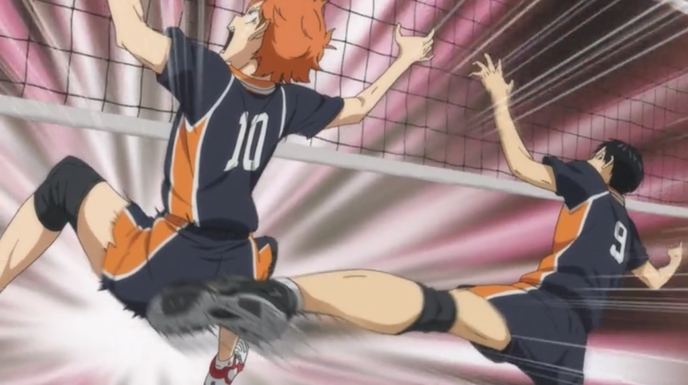 and #anime #boys #haikyuu #hinata #kageyama #series #volleyball