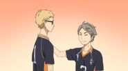 Sugawara and Tsukishima s1-e21-1