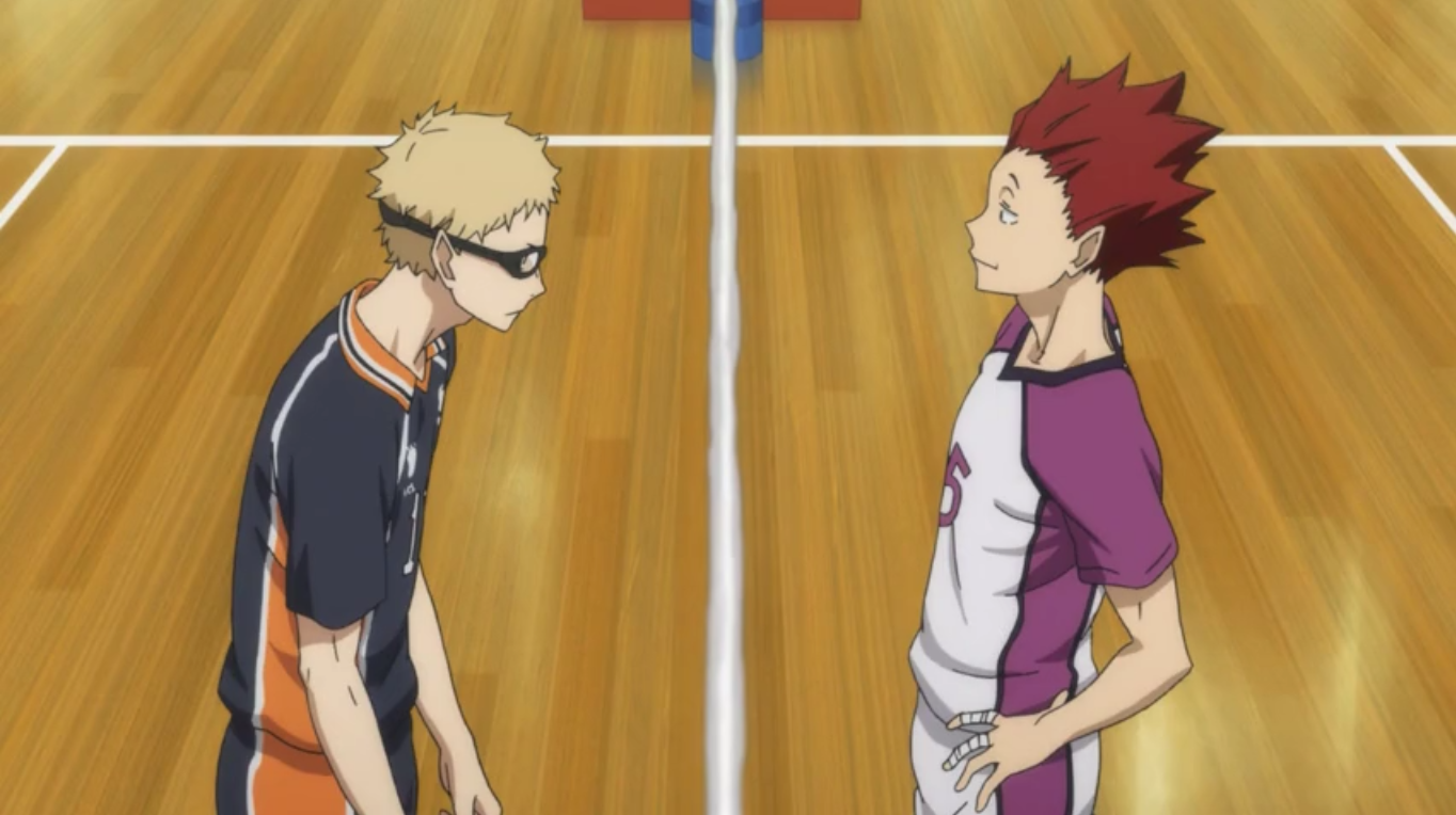 Haikyuu!! Season 3 Episode 5 #haikyuu #karasuno #shiratorizawa