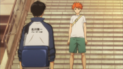 Hinata and Kageyama's final confrontation