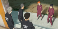 Kageyama und Hinata fordern ihre Senpais heraus