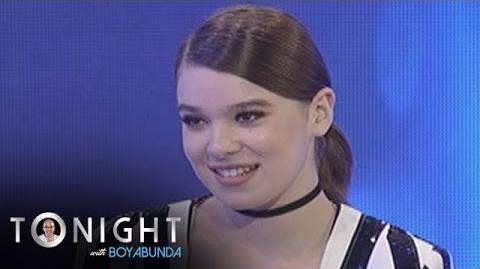 TWBA Hailee Steinfeld feels at home