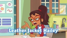 Leather Jacket Hailey Titlecard