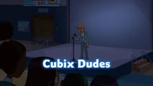 Cubix Dudes Titlecard