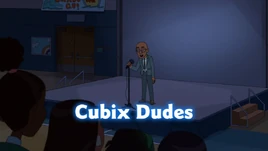 Cubix Dudes Titlecard