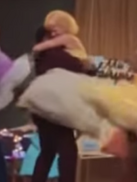 Tyrone and Amber dance