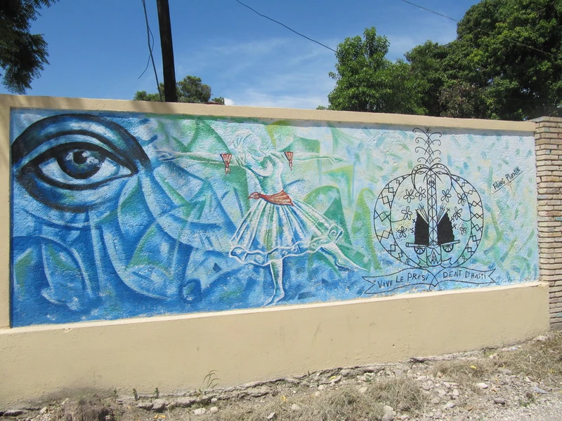 Mural in Port-au-Prince