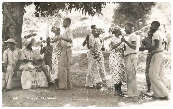 Haitians dancing