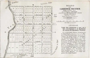 Ancient map of Carrefour Center