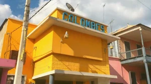 Exterior of the Colombes Cinema in Saint-Marc