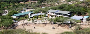 Mission compound at Fonds Baptiste