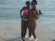 Cdf3.jpg (78 KB) Two young Haitian women at the beach, Côtes-de-Fer