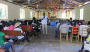 Town meeting; Terre-Neuve, Haiti