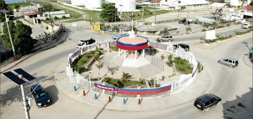 Rotary; Route des Rails at Thor 12, Carrefour, Haiti