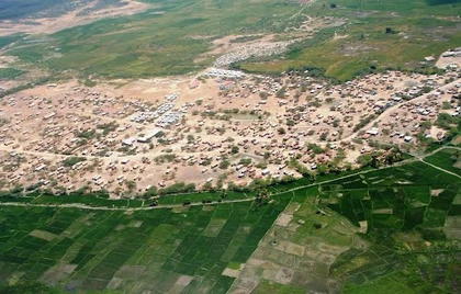 Aerial view; Ti Desdunes