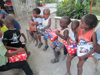 Children at Mouillage-Fouquet