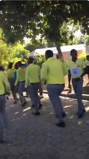Flag Day celebration, La Chapelle, Haiti