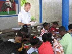 Rural school, Passe-Bois-d'Orme; supported by a teaching ministry