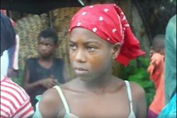 Green eyed haitiangirl