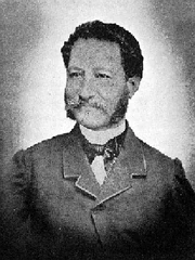 Buenaventura Báez (In full: Ramón Buenaventura Báez Méndez); the 3rd, 6th, 10th, 13th, and 16th President of DR, and the son of Juana Méndez