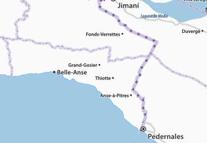 Location in , close to  Border.