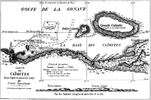 Ancient map of the Cayemittes