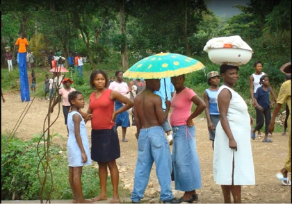 Locals in Dondon, 