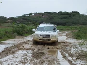 Unpaved road Jean-Rabel, , 