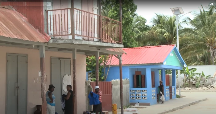 Neighborhood in Môle Saint-Nicolas, Haiti