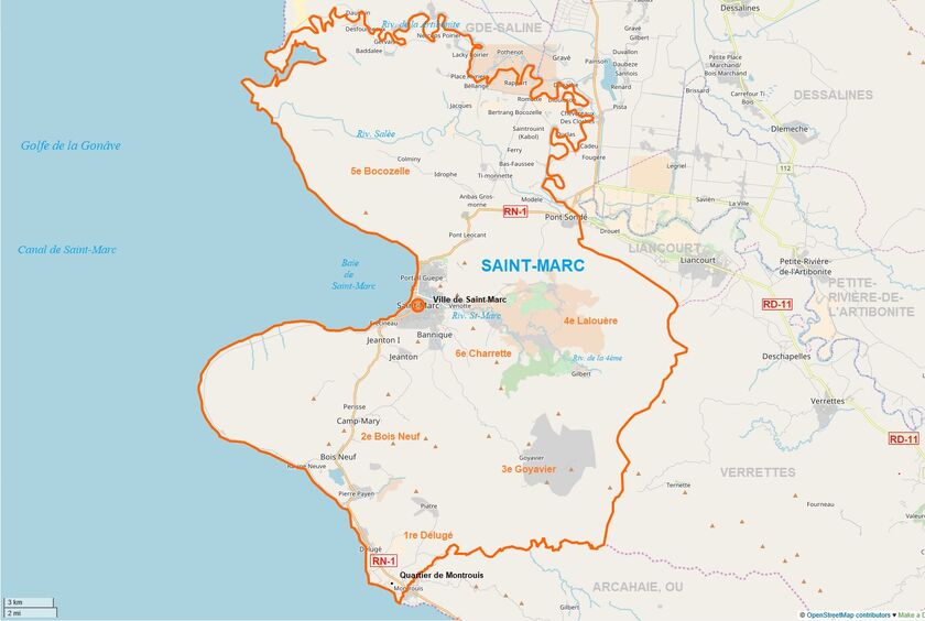 Saint Marc Haiti Map Saint-Marc | Haiti Local | Fandom