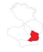 Location in , Goyavier highlighted in red.