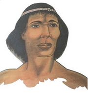 Guarionex, chief of the ancient Taino kingdom of  and son of chief Guacanagaríx, the great Taíno prophet who had the vision of the coming of the Guamikena (White Men).