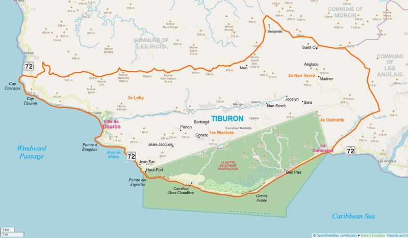 Tiburon Map 100325