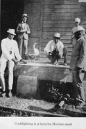 Haiti 1920. Gaguere was a popular pastime.