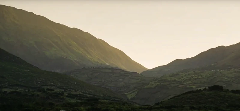 The heights of Thomazeau, Haiti