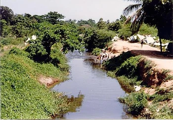 Rivière Jassa, near Carrefour Lemercier