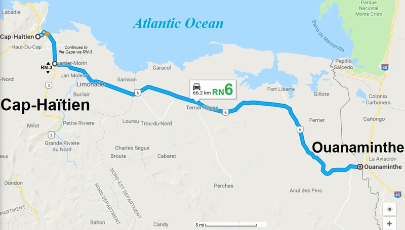 Map of the RN-6