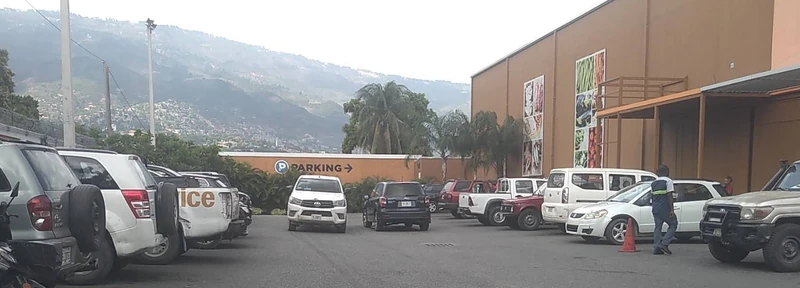 View from the Olympic Market, Saint-Antoine, Port-au-Prince, Haiti