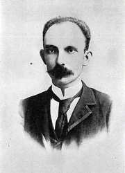 José Martí (1852-1895), the "Apostle of Cuban Independence".