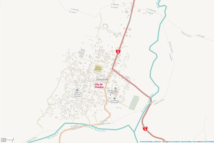 Map of Ville de Dondon
