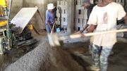 Concrete production in Jean-Rabel