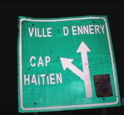 Junction (at nighttime) with  in 