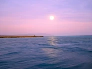 Sunset near Boue, Haiti