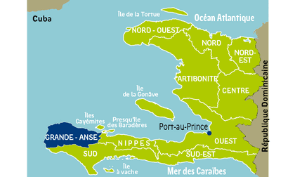 Carte haiti 700x420