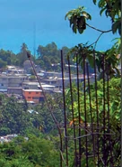 Residential area of Carrefour, Haiti