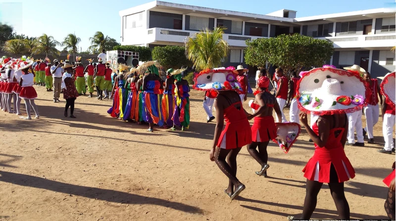Procession in Fort-Liberté, Haiti