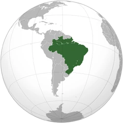 Brazil (orthographic projection)