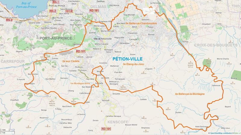 Petion-ville Map