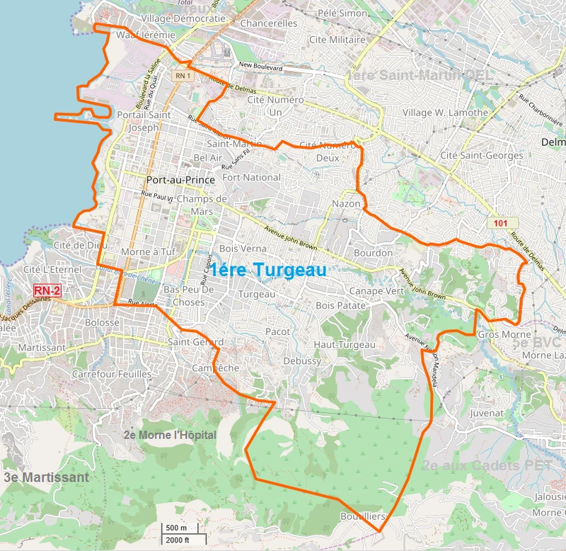 Communal section of Turgeau