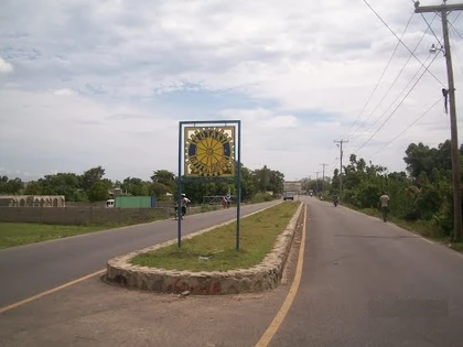 , west near Riviere Sable